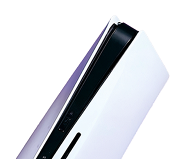 A gaming console.